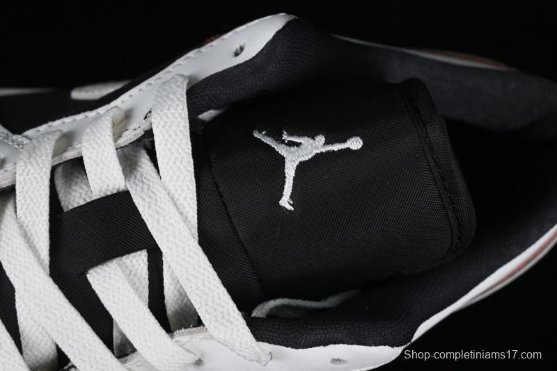 Nike Air Jordan 1 Low "Quai 54" Casual Sneakers in White Black Blue - HQ0764-001