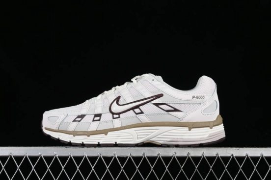 Nike P-6000 Retro Casual Sneakers with Lightweight Design and Vintage Style - HF0728-201