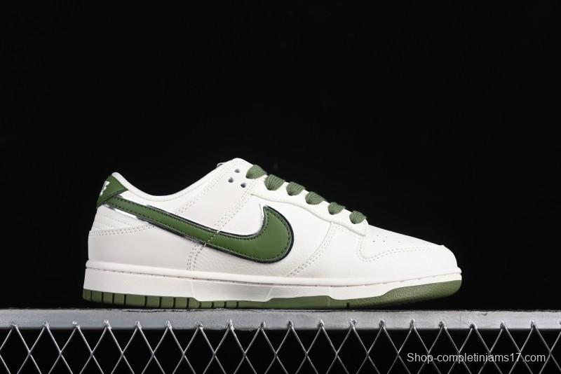 Stussy x Nike SB Dunk Low Anniversary Premium Customized Sneakers - DQ1098-381