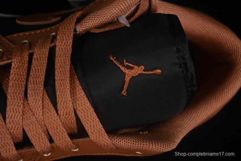 Nike Air Jordan 1 Low AJ1 Black Mocha Casual Sneakers - DC0774-021