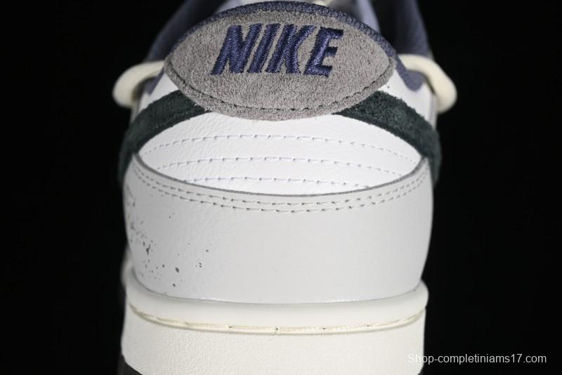 Nike Dunk Low SE Bubble Jellyfish Grey Island SB Strap Low-Top Casual Skate Shoes - FJ4188-100