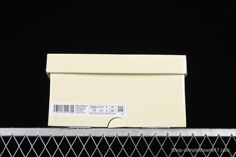 Nike Air Jordan 1 Low OG SP Travis Scott x Fragment Design Collaboration Sneakers - LJ5188-001