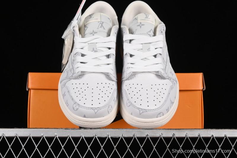 Nike Air Jordan 1 Low OG SP Travis Scott x Fragment Design Collaboration Sneakers - LX1988-700