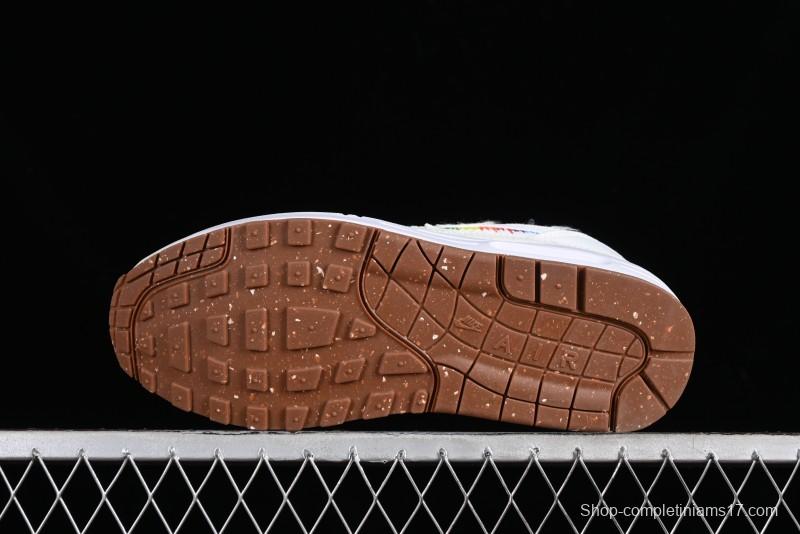 Nike Air Max 1 Retro Running Shoes with Half-Sole Air Cushion - FF2420-168