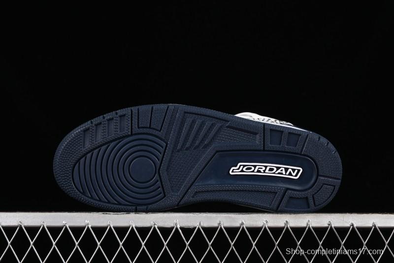 Nike Jordan Spizike Low AJ Hybrid Sneakers with Classic White-Black Colorway - FQ1759-104