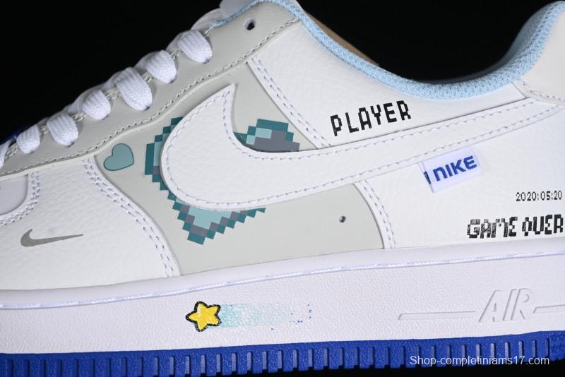 Nike Air Force 1'07 Low "Mario" Casual Sneakers - FB1844-222