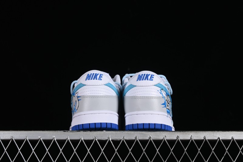 Nike Dunk Low Graffiti Deconstructed Style Casual Diary Gradient Splatter Letter SB Strap Low-Top Skate Shoes - DV0831-104