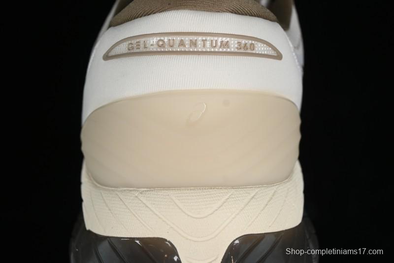 Asics Gel-Quantum 360 VIII Retro Breathable Casual Shoes with 360° GEL Cushioning for Men - 1203A402-101