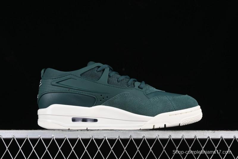 Nike Air Jordan 4 Remastered Military Green Retro Sneakers - FQ7940-300