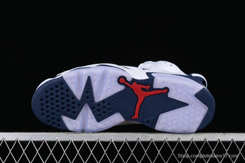 Nike Air Jordan 6 Retro "Olympic" Basketball Shoes - CT8529-164