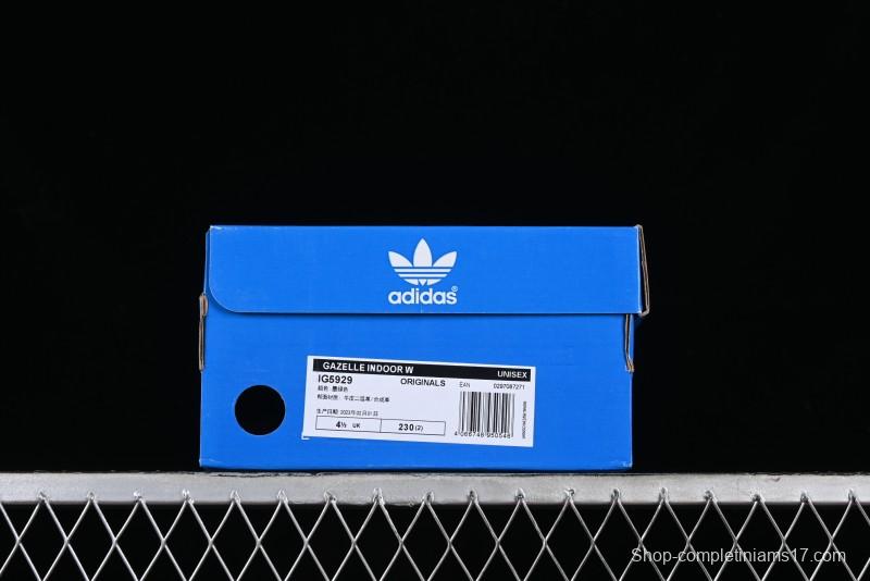 Adidas Originals Gazelle Indoor IG5929 Retro Casual Anti-Slip Wear-Resistant Low-Top Sneakers - IG5929