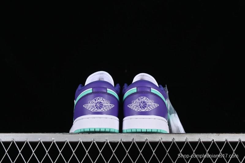 Nike Air Jordan 1 Low AJ1 Charlotte Hornets Lifestyle Casual Sneakers - HJ9013-550