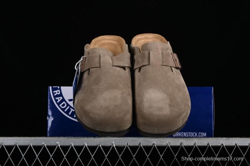 Birkenstock Arizona Soft Footbed Sandals with Suede Leather and Lambswool Lining - G.D4