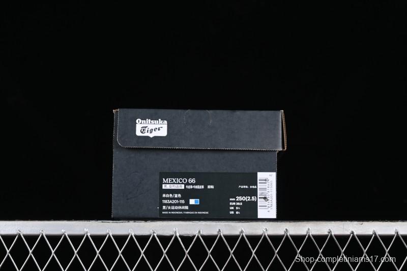 Onitsuka Tiger Mexico 66 Low-Top Leather Running Shoes - 1183A201-115