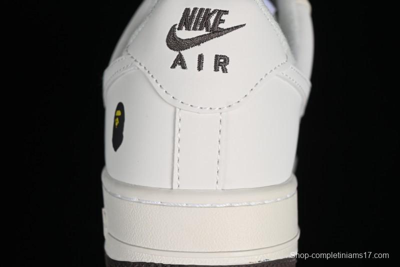 Nike Air Force 1 '07 Low BAPE Collaboration - Beige Black Star FG6688-100