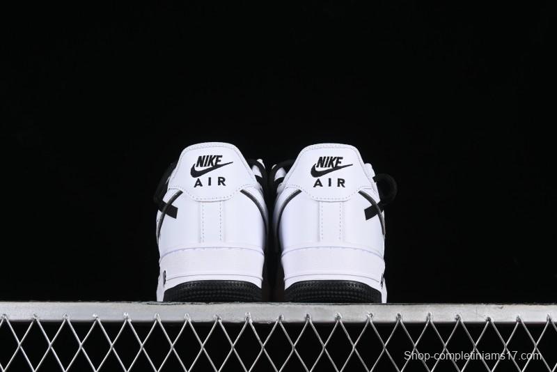 Nike Air Force 1 '07 Low Anime Theme Custom Swoosh Strap Low-Top Casual Sneakers - ZH0316-026