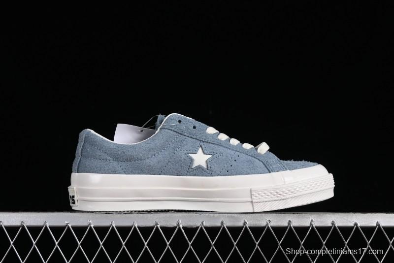 Converse One Star Pro Retro Skate Shoes in Grey Blue - A06889C