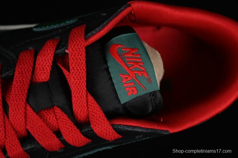 Nike Air Jordan 1 Low AJ1 Black Green Casual Sneakers - CZ0775-036