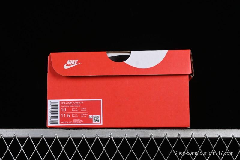 Nike Zoom Vomero 5 SP Retro Casual Running Shoes with EVA Midsole Cushion - HF4259-100