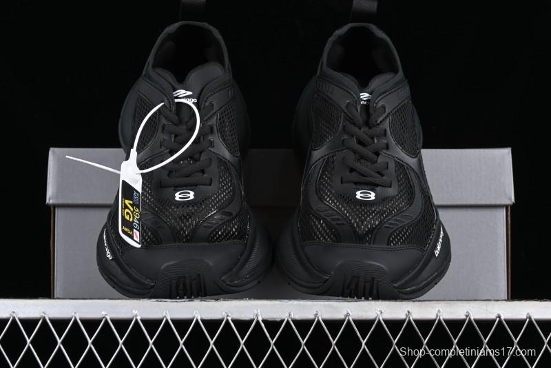 Balenciaga Circuit Lightweight Distressed Print Round Toe Fashion Casual Shoes - WFLGY1000