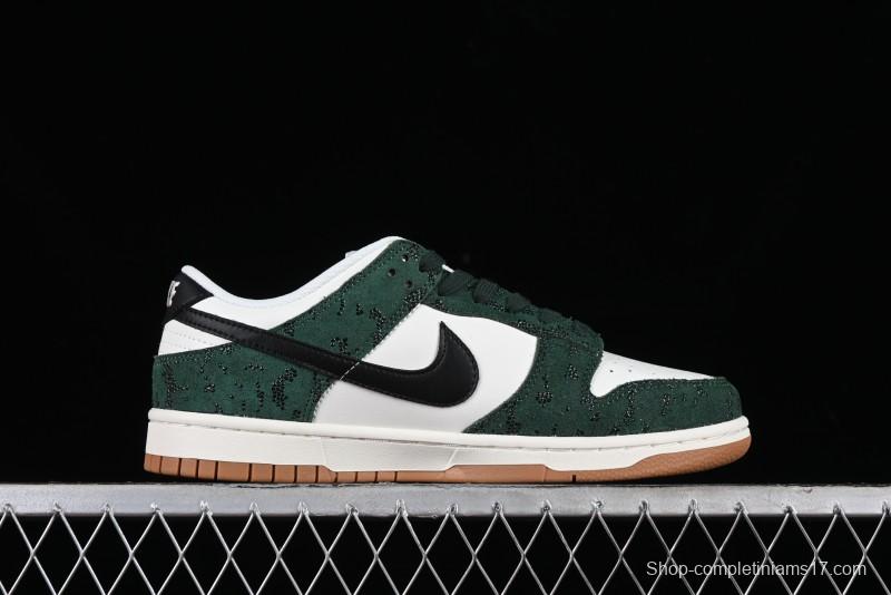 Nike Dunk Low Green Snake SB Low-Top Casual Skate Shoes - FQ8893-397