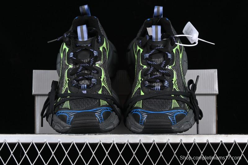 Balenciaga Phantom Sneaker Ten-Generation Trend Running Shoes with Transparent Heel Strap - W3XL51143