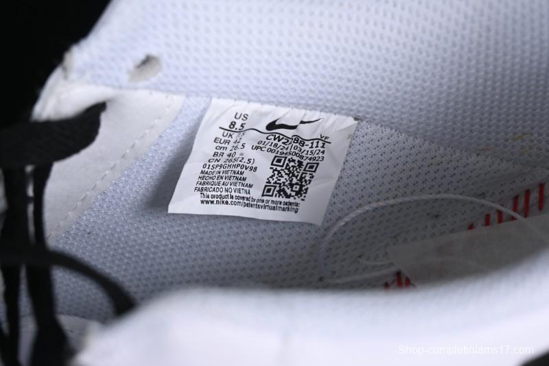 Nike Air Force 1 '07 Low Casual Sneakers with Two-Tone Shadow Swoosh and Custom Anime Art - CW2288-111