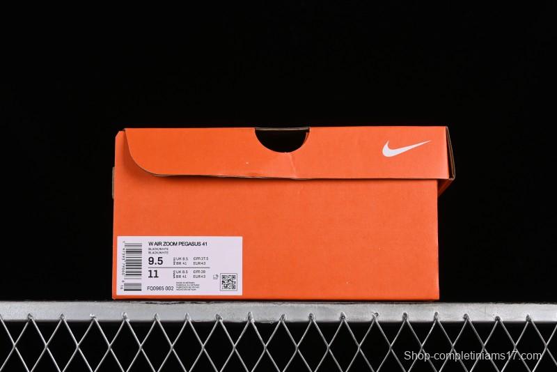 Nike Air Zoom Pegasus 41 Lightweight Breathable Running Shoes with Cushioning - FQ0965-002
