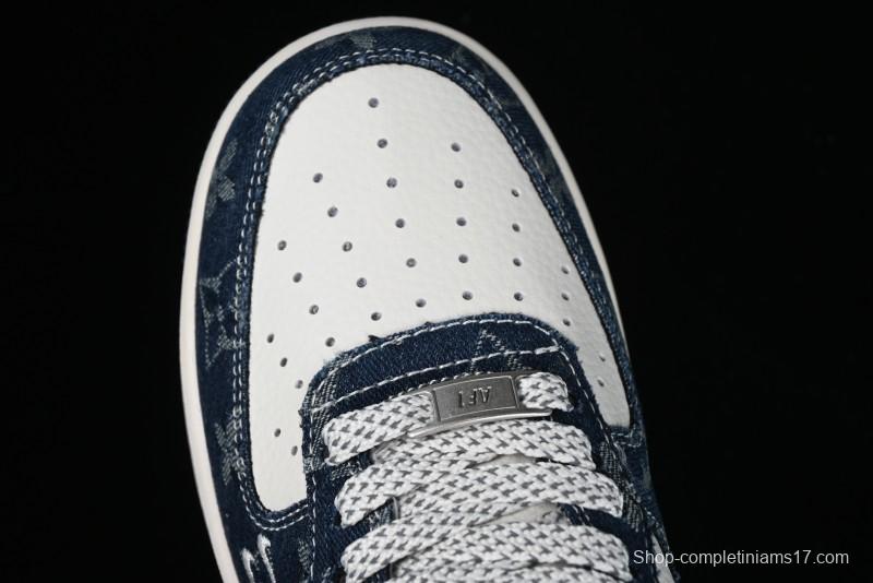 Nike Air Force 1 '07 Low LV Collaboration - Midnight Navy Low-Top Casual Sneakers - SJ2088-003