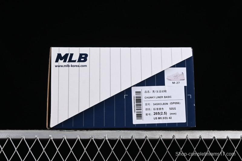 MLB Chunky Liner Basic New York Yankees Height-Increasing Thick-Sole Casual Sneakers - 3ASXCLB3N50SIS