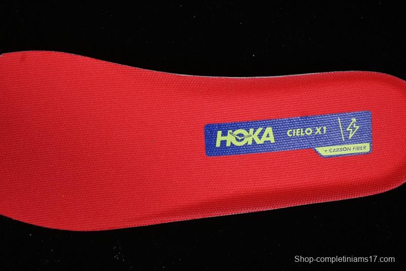 Hoka One One Cielo X1 Professional Racing Cushioned Anti-Slip Durable Training Running Shoes - 1147910 ENN