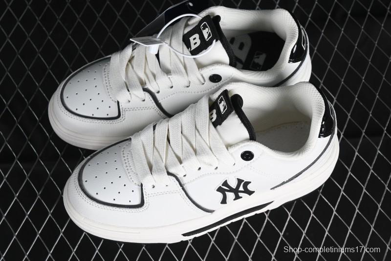 New York Yankees Chunky Runner Basic Lace-Up Lightweight Casual Sneakers - 3ASXCBS4N50WHS