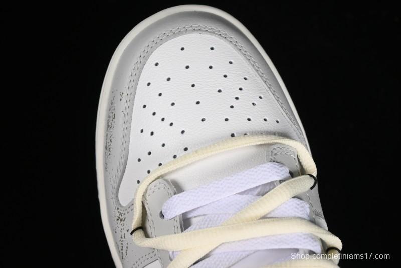 Nike Dunk Low SE Bubble Jellyfish Grey Island SB Strap Low-Top Casual Skate Shoes - FJ4188-100