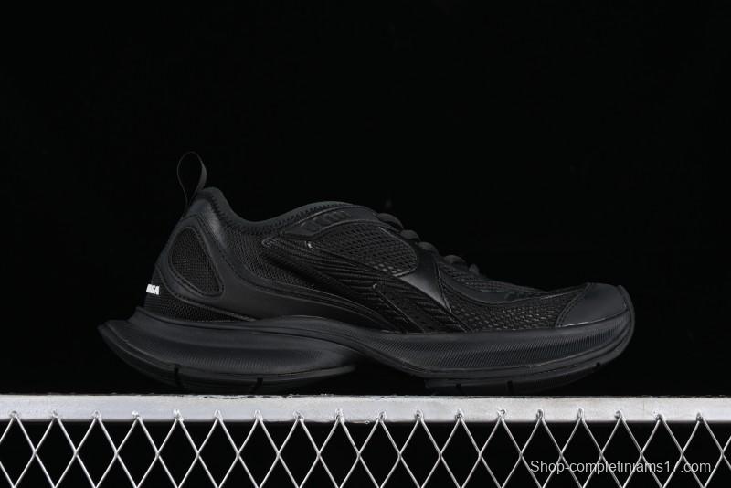 Balenciaga Circuit Lightweight Distressed Print Round Toe Fashion Casual Shoes - WFLGY1000