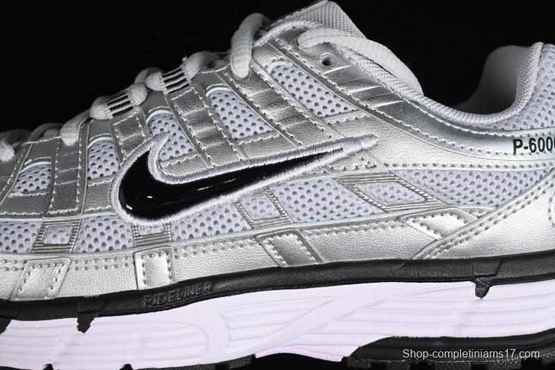 Nike P-6000 Retro Casual Sneakers Dad Shoes with Layered Design - FD9876-101