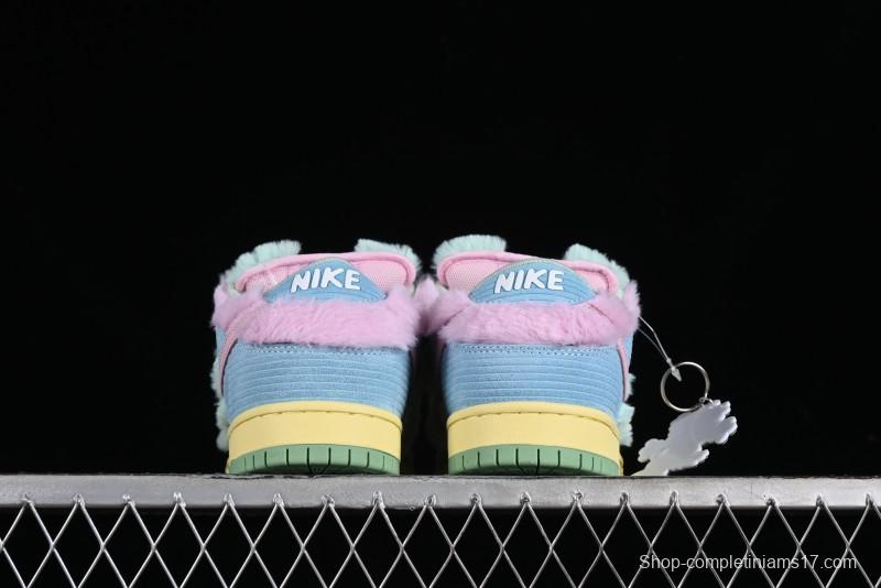 Nike SB Dunk Low Verdy x Nike Visty Collaboration Sneakers - FN6040-400