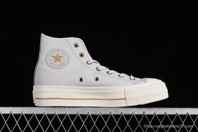 Converse All Star Lift High Top Platform Casual Canvas Shoes - A08237C