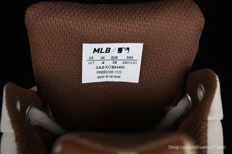 MLB Chunky Classic Base Heel Monogram Lightweight Platform Sneakers - 3ASXCBH4N43BGS