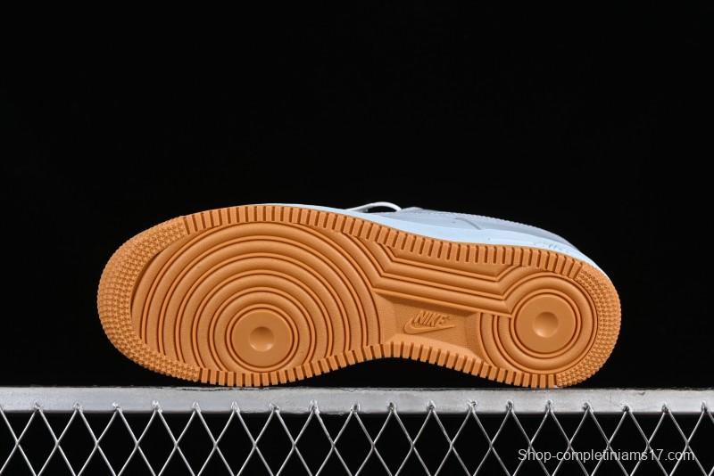 Nike Air Force 1 '07 Low Casual Sneakers with Full-Length Air Cushion - HF4933-400