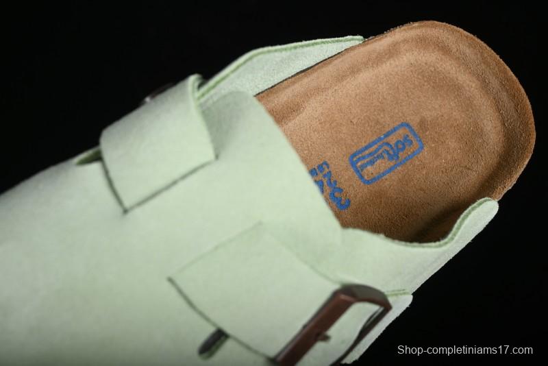 Birkenstock Arizona Soft Footbed Sandals with Suede Leather and Lambswool Lining - G.D4