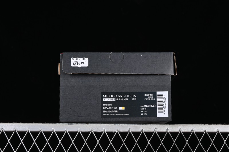 Onitsuka Tiger Mexico 66 Low-Top Canvas Casual Running Shoes - 1183A962-102