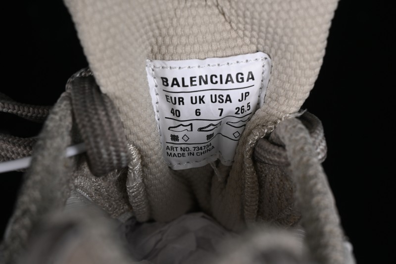 Balenciaga Phantom Sneaker Outdoor Running Shoes with Transparent Heel Strap - WTRMH2200