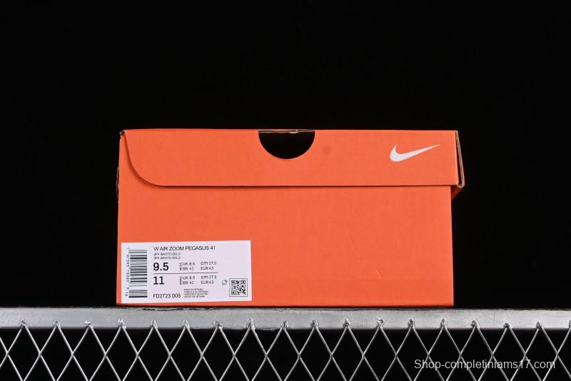 Nike Air Zoom Pegasus 41 Lightweight Breathable Running Shoes with Cushioning Technology - FD2723-005
