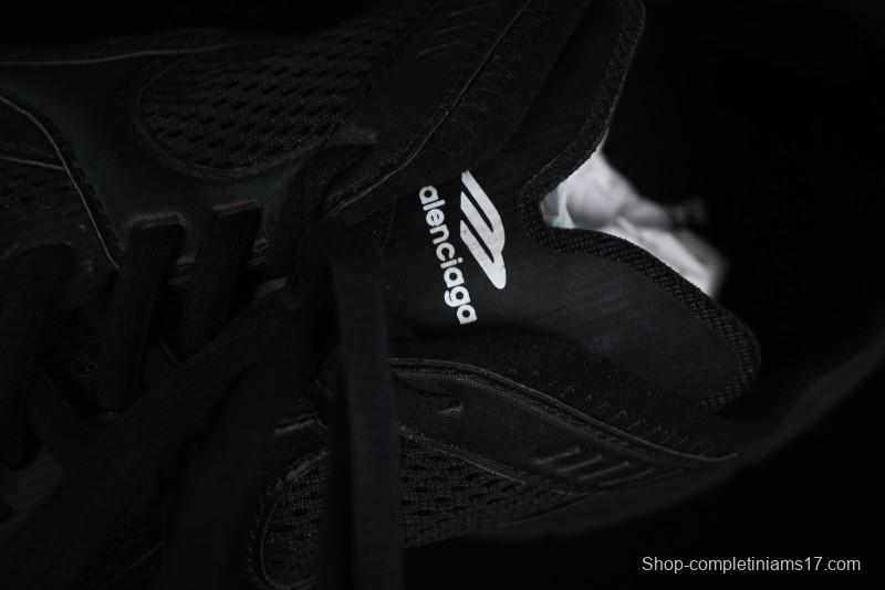 Balenciaga Circuit Lightweight Distressed Print Round Toe Fashion Casual Sneakers - WFLGY1000