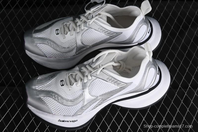 Balenciaga Circuit Lightweight Distressed Print Round-Toe Fashion Casual Shoes - WFLGY0523