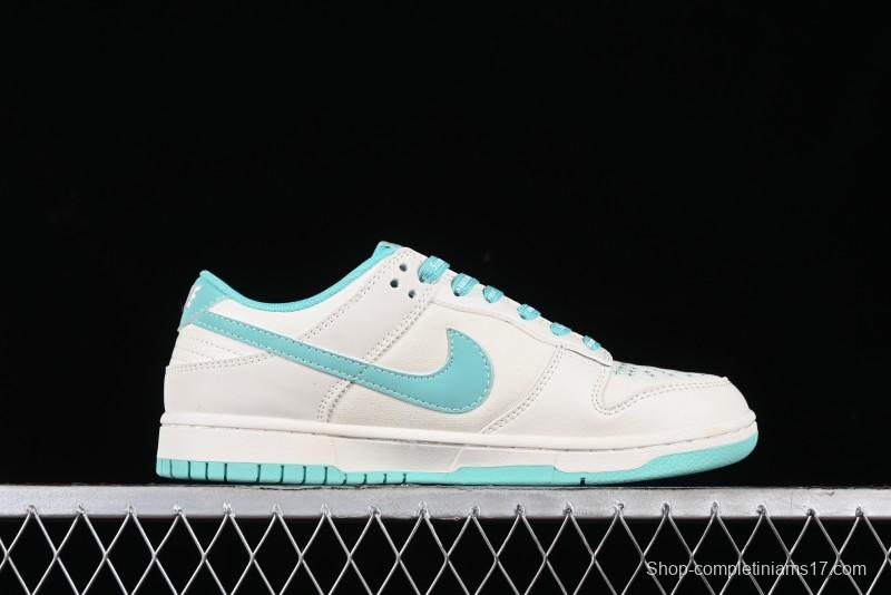 Nike SB Dunk Low Supreme Collaboration - Wheat Green Canvas Anniversary High-End Custom Low-Top Casual Skate Shoes - BB6698-512