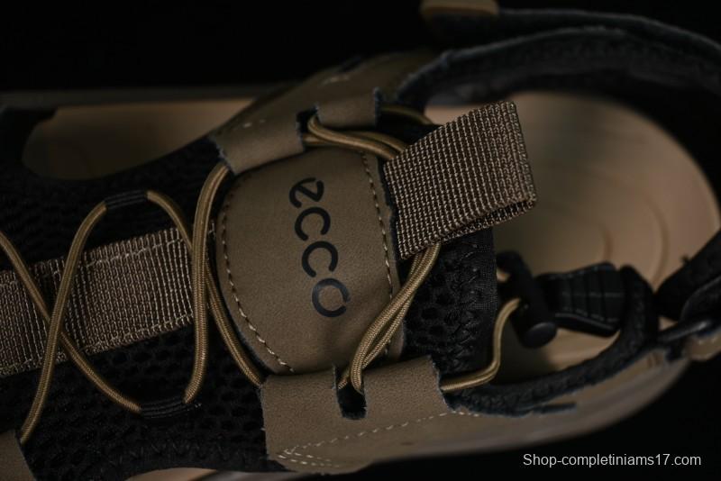 ECCO Offroad Series 2024 Summer New Outdoor Beach Sandals with Anti-Collision Toe and MD Massage Insole - 63133001002