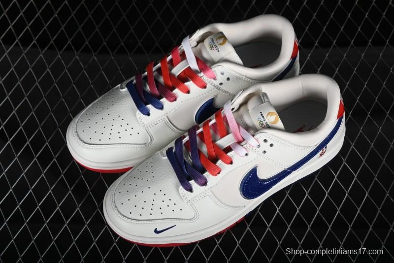 Nike SB Dunk Low Paris Olympics Limited - Patent Leather Blue - JH8310-951