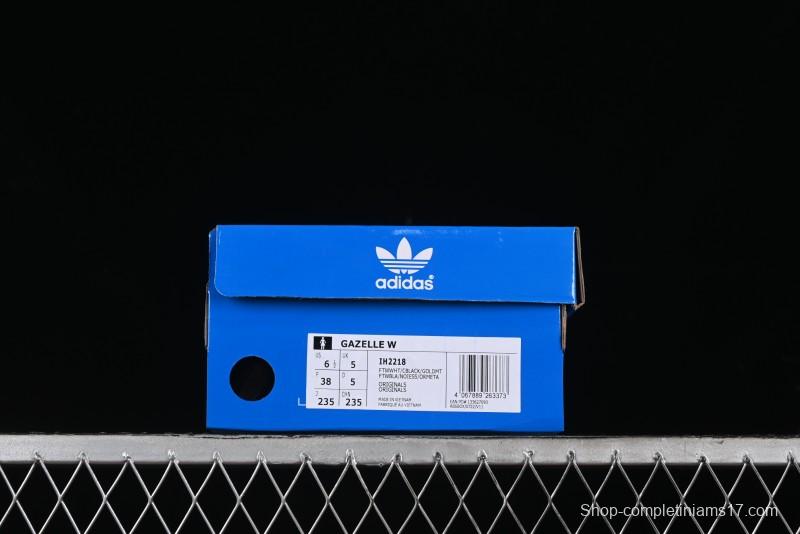 Adidas Gazelle W IH2218 Clover Casual Slip-Resistant Wear-Resistant Low-Top Sneakers - IH2218