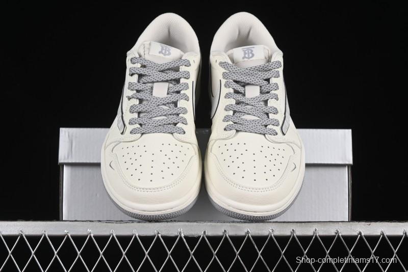 Nike Travis Scott x Fragment Design x Air Jordan 1 Low OG SP AJ1 Low Top Casual Sneakers - DM7866-022